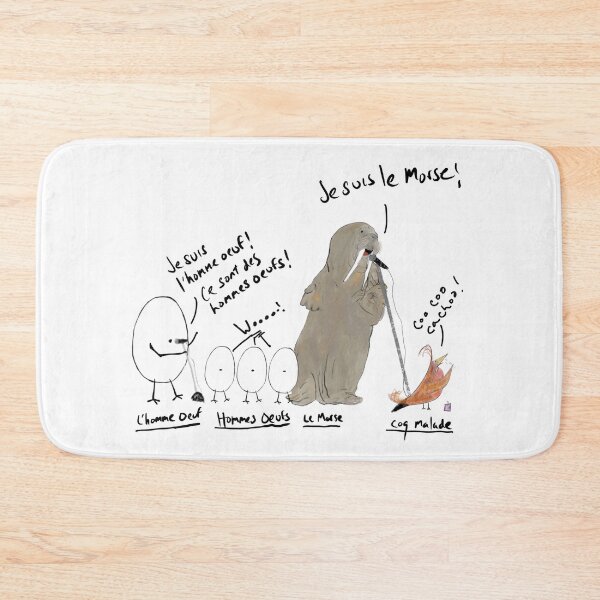 Item preview, I am the walrus - En Francais  designed and sold by peterdrawings.