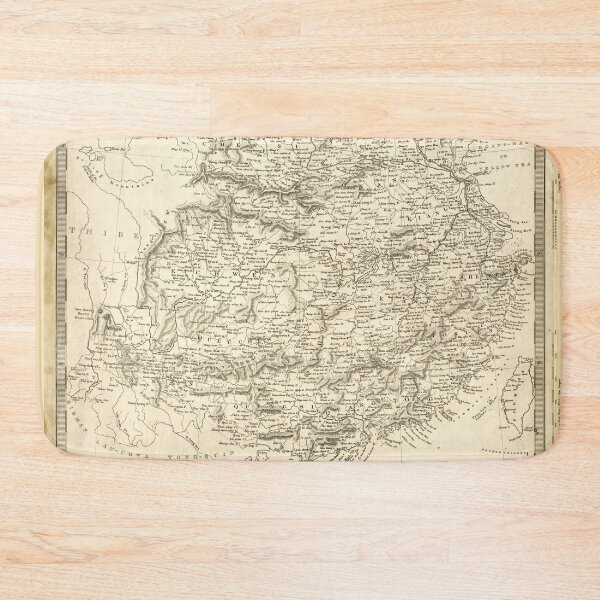 Item preview, Map of China (1845) designed and sold by allhistory.