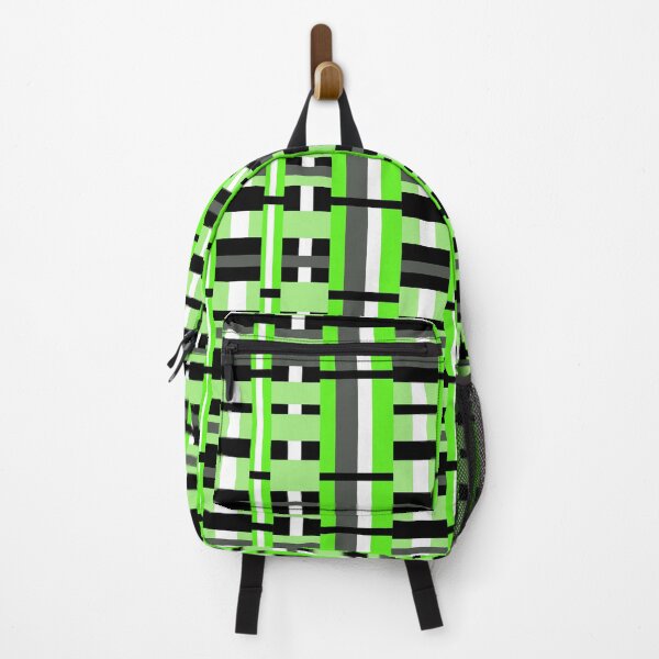 Artikelvorschau, Kariert in Lime Green, Black & Grey entworfen und verkauft von Valerie Fuqua.
