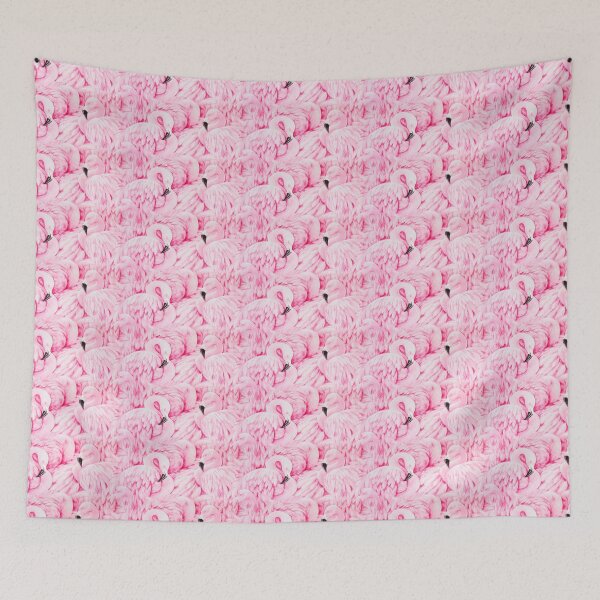 Artikelvorschau, Rosa Flamingo-Muster entworfen und verkauft von Sarah Wainwright.