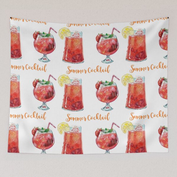 Item preview, Summer cocktail / summer cocktail designed and sold by voicivoila.