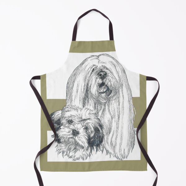 Item preview, Lhasa Apso Father & Son designed and sold by BarbBarcikKeith.