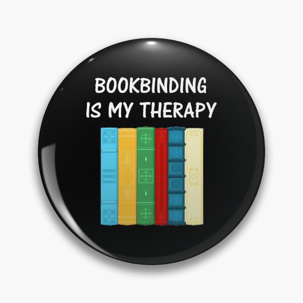 Item preview, My Therapy Funny Bookbinder Bookbinding product designed and sold by jakehughes2015.