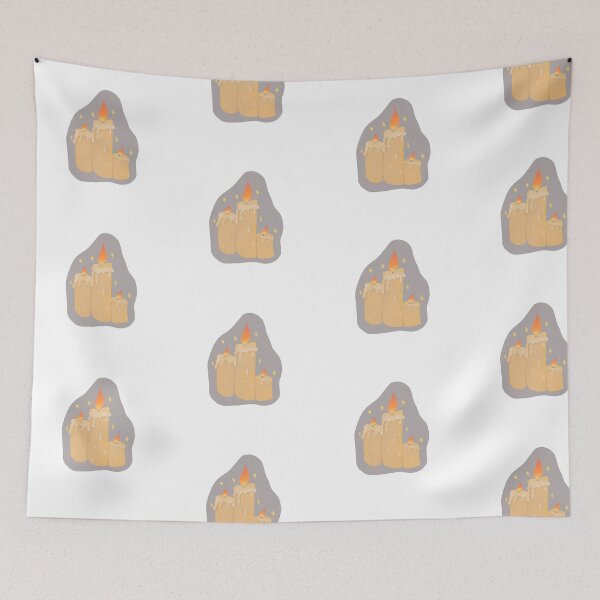 Item preview, Cute Warm Cozy Candles Design designed and sold by PaperPlanets.