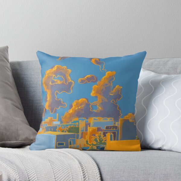 Item preview, Orange and blue sky designed and sold by Sara Pinsonault.