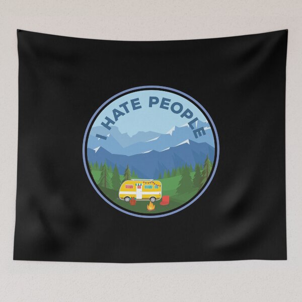 Item preview, Camping I Hate People RV Recreational Vehicle Camper designed and sold by EstelleStar.