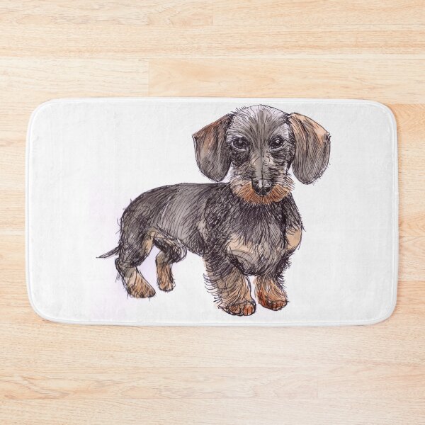 Item preview, Wire Haired Daschund designed and sold by RuthSlaterBute.