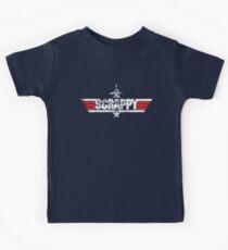 Custom Top Gun Style Style - Scrappy Kids Tee