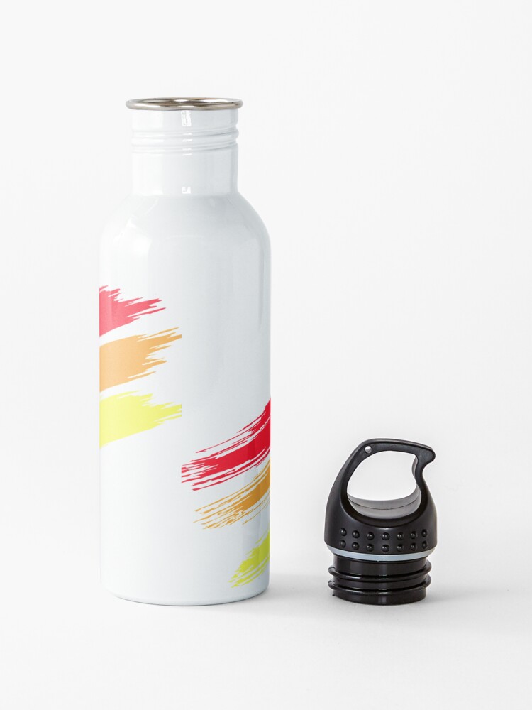 Alternate view of 3 Stripe Rainbow Bearded Dragon Water Bottle