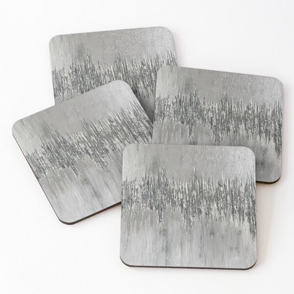 Item preview, Grey Textured Modern Art designed and sold by sspindlerart.