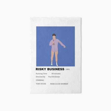 Risky Business Movie Film Photo Print Poster Picture Wall Art Tom Cruise 