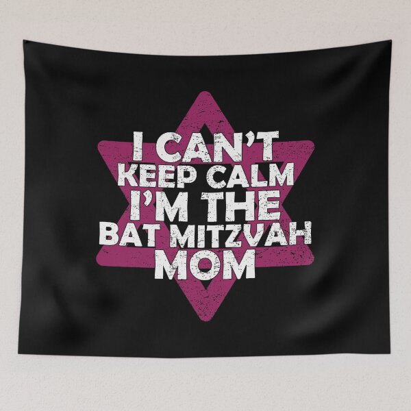Item preview, Star Of David Jewish Mom Bat Mitzvah graphic designed and sold by jakehughes2015.