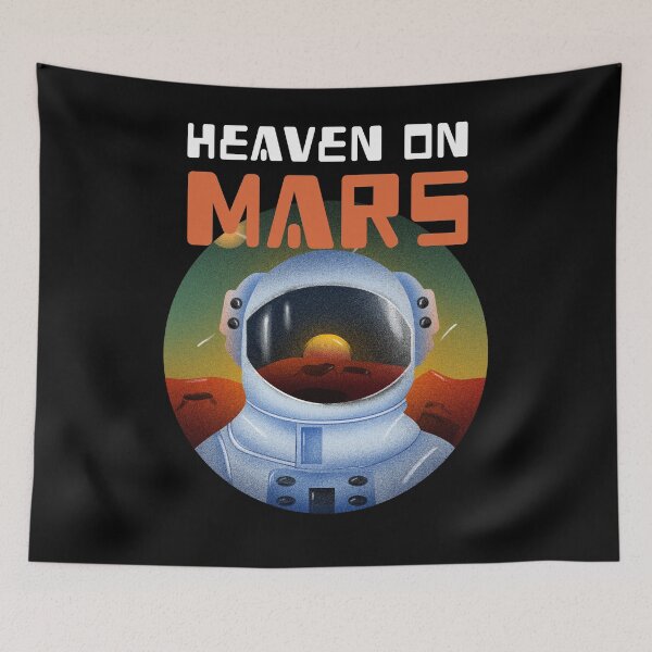 Item preview, Heaven On Mars Occupy Mars designed and sold by metal-works.