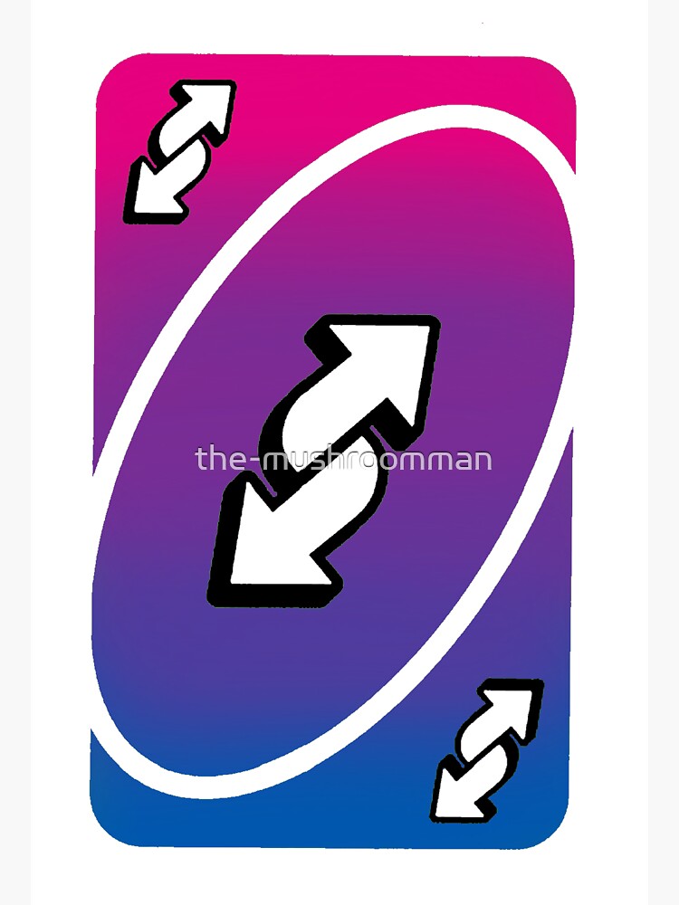 gay uno reverse Sticker for Sale by the-mushroomman