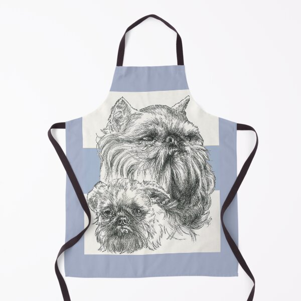 Item preview, Brussels Griffon Father & Son designed and sold by BarbBarcikKeith.