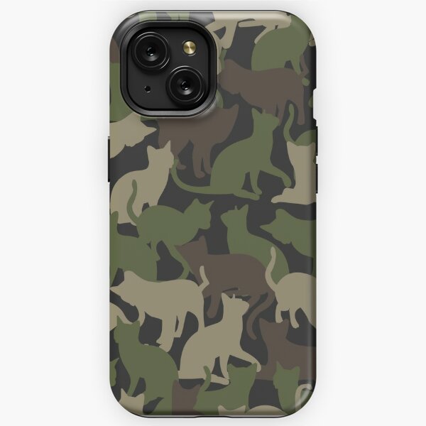 Cat Camouflage iPhone Cases for Sale Redbubble