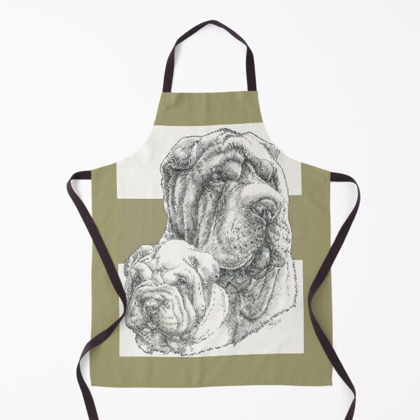 Item preview, Shar Pei Father & Son designed and sold by BarbBarcikKeith.