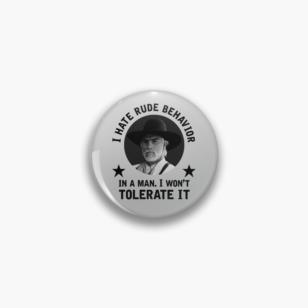 i hate rude behavior in a man t shirt