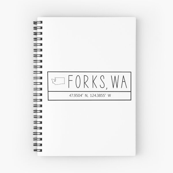 Item preview, Forks Washington Coordinates designed and sold by Emily Designs.