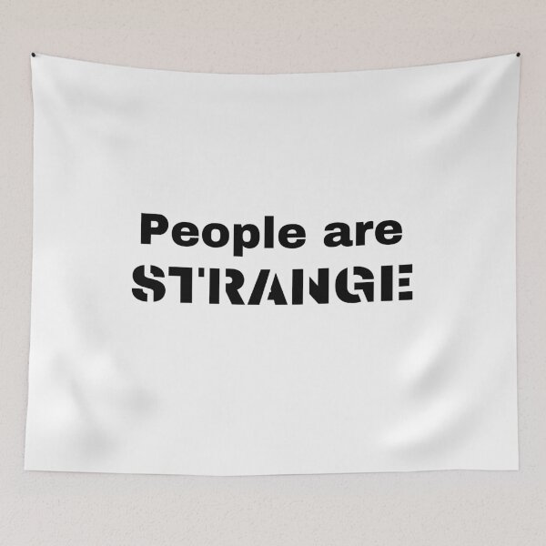 Item preview, People are strange designed and sold by crikz.