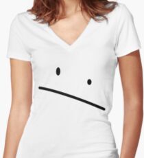 Pokemon - Ditto Women's Fitted V-Neck T-Shirt