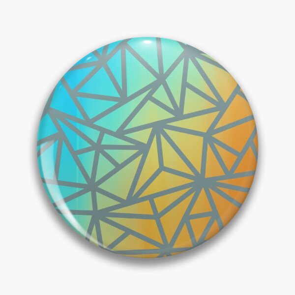 Item preview, Rainbow Geometric Triangles (Gray) designed and sold by bkbush.