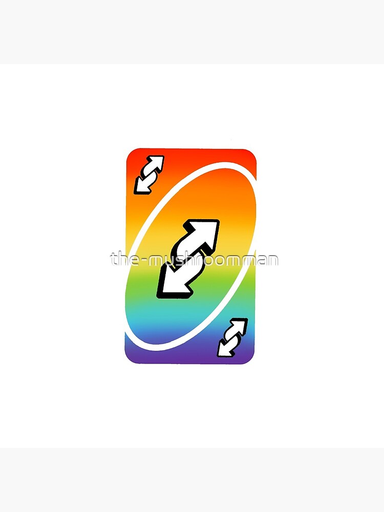 gay uno reverse Sticker for Sale by the-mushroomman