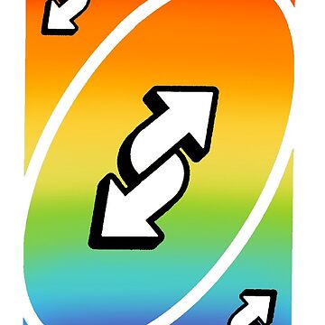 gay uno reverse Sticker for Sale by the-mushroomman