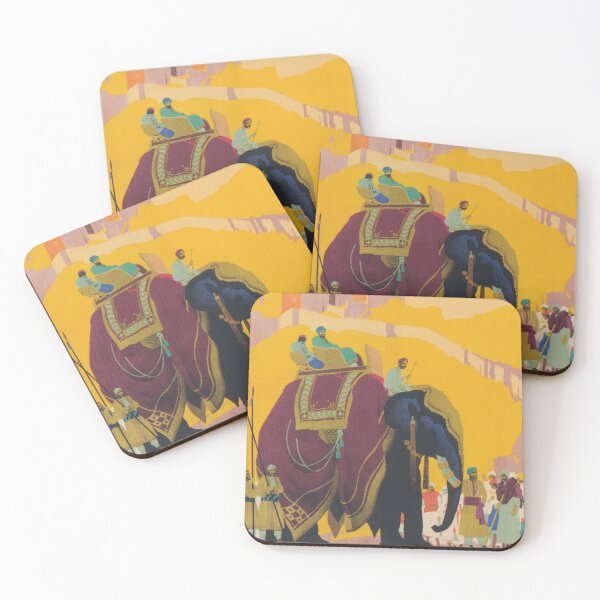 Item preview, See India Retro Vintage Travel Poster designed and sold by vintagevivian.