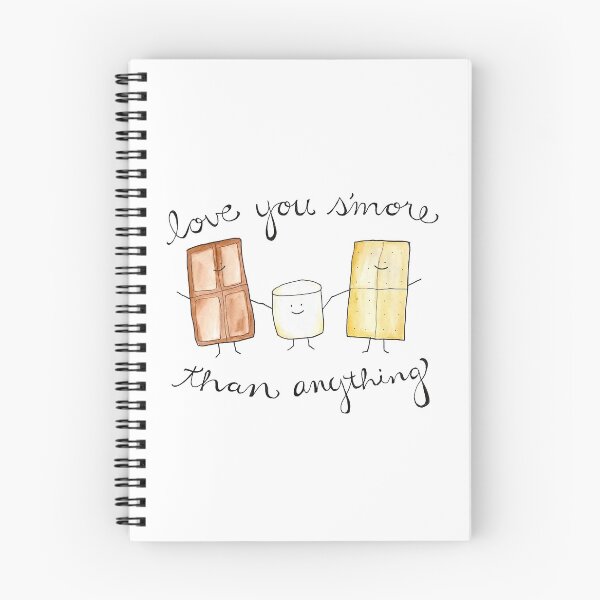 Item preview, Love you s'more than anything designed and sold by KKDrawsALot.