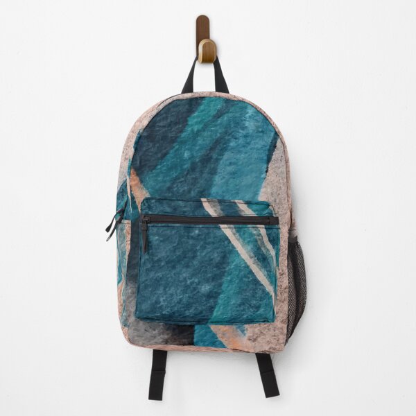Item preview, Dark Grace: an abstract design in blue and pink by Alyssa Hamilton Art designed and sold by Alyssa Hamilton Art.