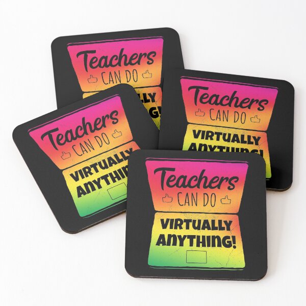 Item preview, Teachers Can Do Virtually Anything Rainbow Laptop designed and sold by bonmotto.