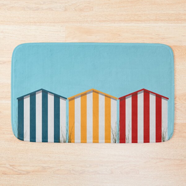 Item preview, Beach Huts Striped designed and sold by XavierWendling.