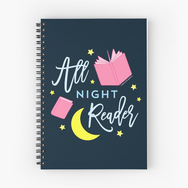 Item preview, All Night Reader  designed and sold by Bookish and Wonderful.