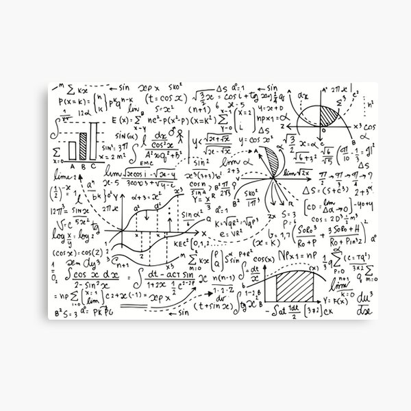 Item preview, Amazing World Of Mathematics Monochrome designed and sold by Vector Scout Lab.