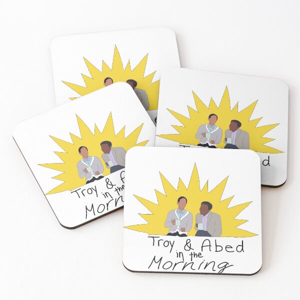 Item preview, Troy and Abed in Morning Community TV Show designed and sold by doodlesbylinds1.