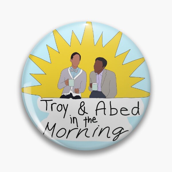 Item preview, Troy and Abed in Morning Community TV Show designed and sold by doodlesbylinds1.