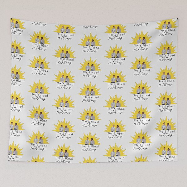 Item preview, Troy and Abed in Morning Community TV Show designed and sold by doodlesbylinds1.