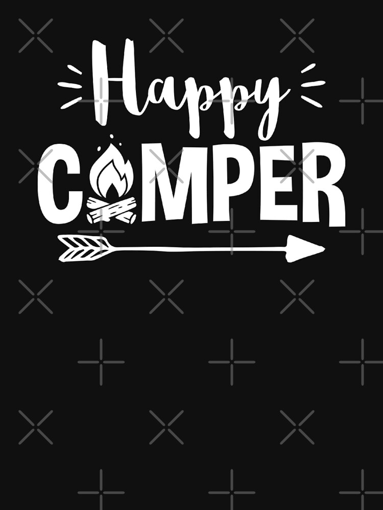 Discover Happy Camper Camping Design Classic T-Shirt