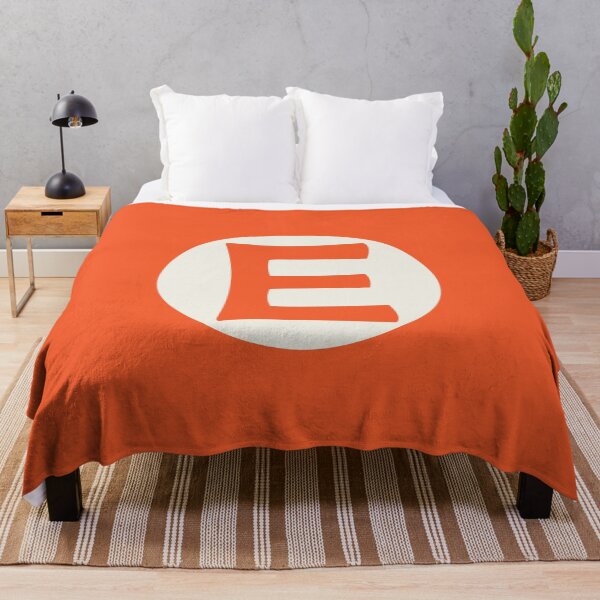 Artikelvorschau, Buchstabe e orange entworfen und verkauft von ZiphGames.