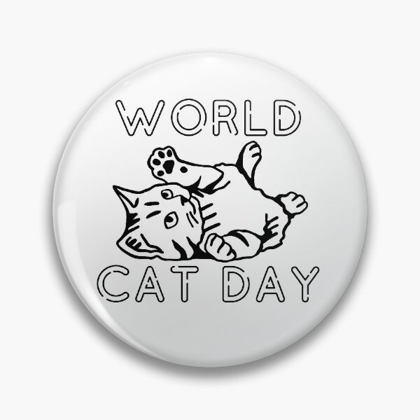 Item preview, International Cat, World Cat Day designed and sold by looktor.
