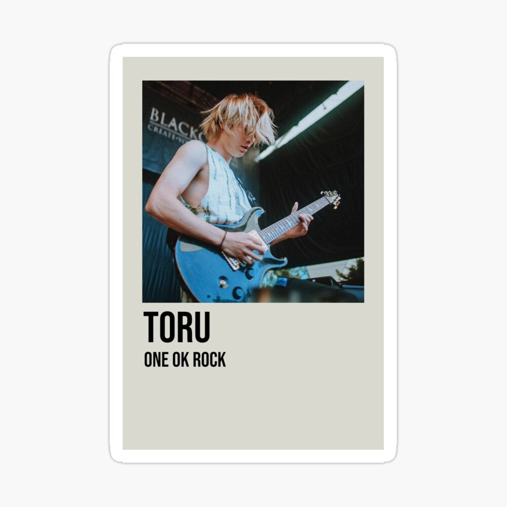 Toru One Ok Rock Poster By Nobodysfxxl Redbubble