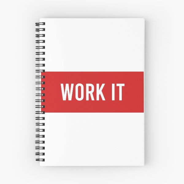 Item preview, work it, with red background designed and sold by AymenAllel.