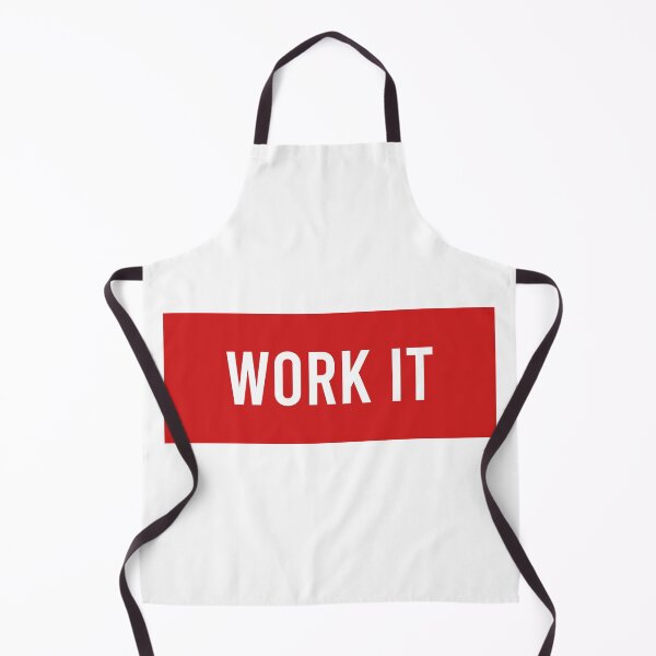 Item preview, work it, with red background designed and sold by AymenAllel.