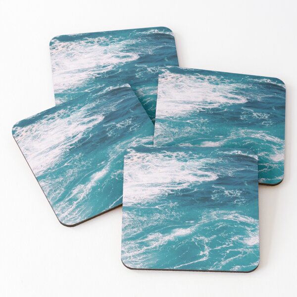 Item preview, Blue Coastal Waves designed and sold by StargirlPrints.