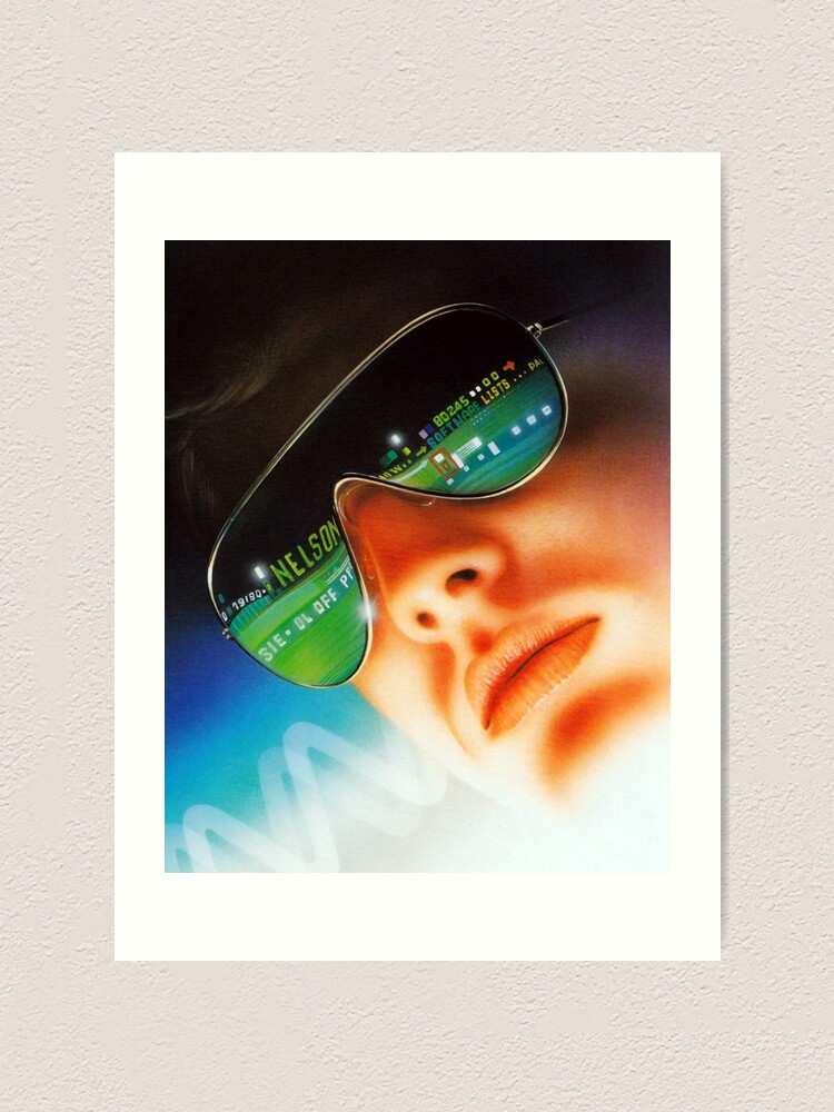 "Retro 80s Sunglasses Dream Airbrush" Art Print For Sale By Retro80sArt ...