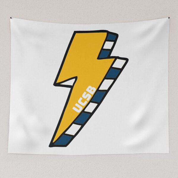 Item preview, University of California Santa Barbra Lightning Bolt designed and sold by kkosmicki.