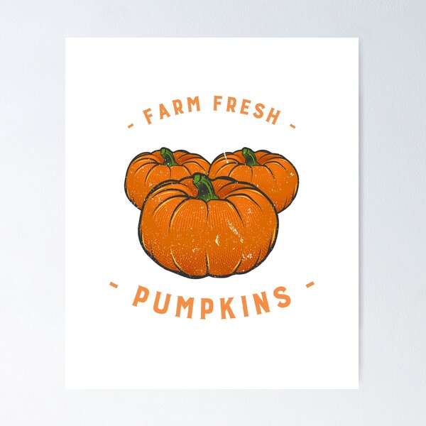 Item preview, Farm Fresh Pumpkins designed and sold by rianfee.