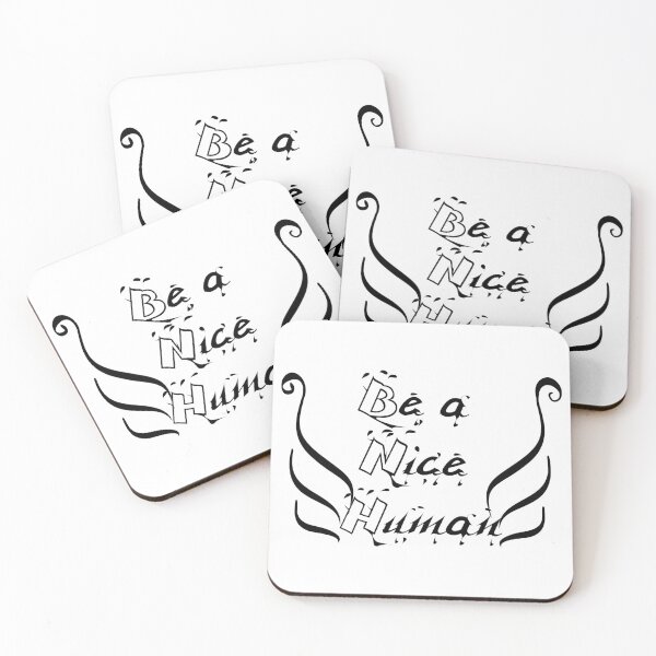 Item preview, Be a Nice Human  designed and sold by looktor.
