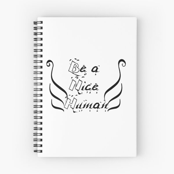 Item preview, Be a Nice Human  designed and sold by looktor.